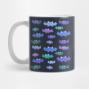 Cute and Colorful Crab Pattern (dark) Mug